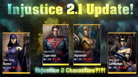 Injustice Gods Among Us All Characters