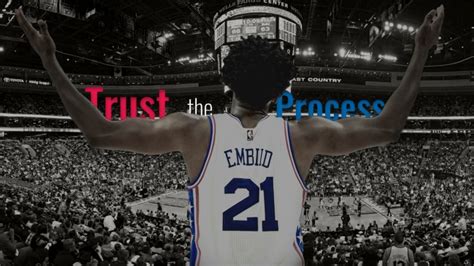 Joel Embiid Trust The Process - 2000x1125 Wallpaper - teahub.io