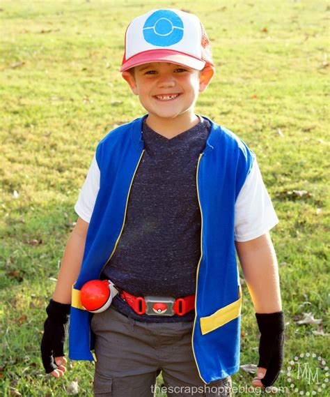 Pikachu & Trainer Ash Ketchum Costumes - The Scrap Shoppe