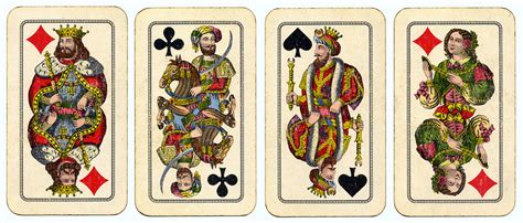 Vintage playing cards | These cards may be German in origin … | Flickr