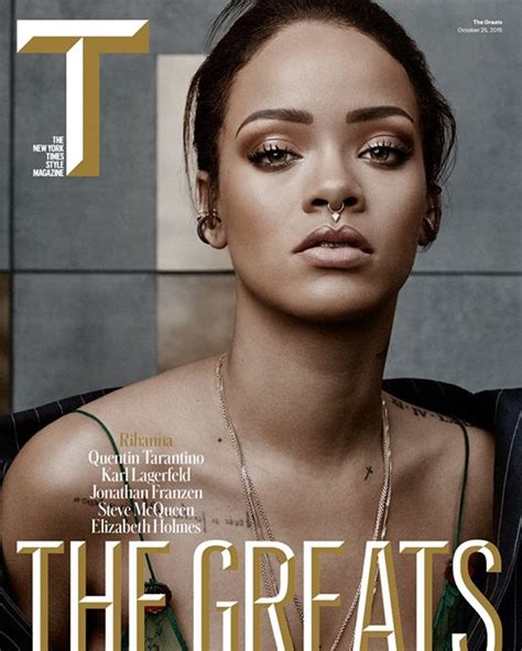 Rihanna Covers NYT Style Magazine / Named One Of "The Greats" - That ...