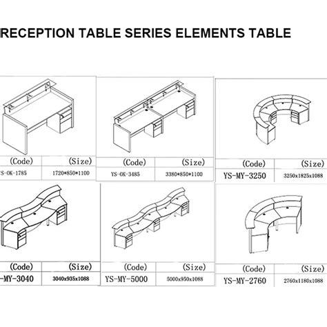 Front Desk Furniture Office Reception Desk Small Front Reception Desk - Buy Front Desk Furniture ...