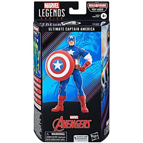 Marvel | Marvel Legends: Ultimate Captain America Figure | Merchandise | SportsDirect.com