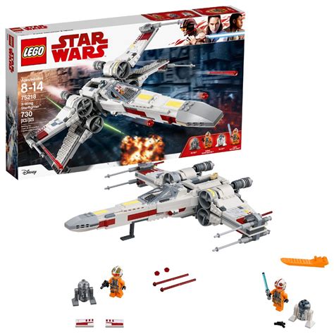 LEGO Star Wars X-Wing Starfighter 75218 Building Set - Walmart.com ...