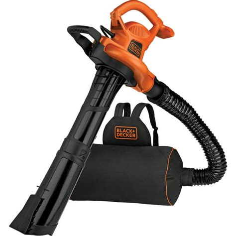 BLACK+DECKER BEBL7000 3-N-1 VACPACK 12 Amp Leaf Blower, Vacuum, and ...