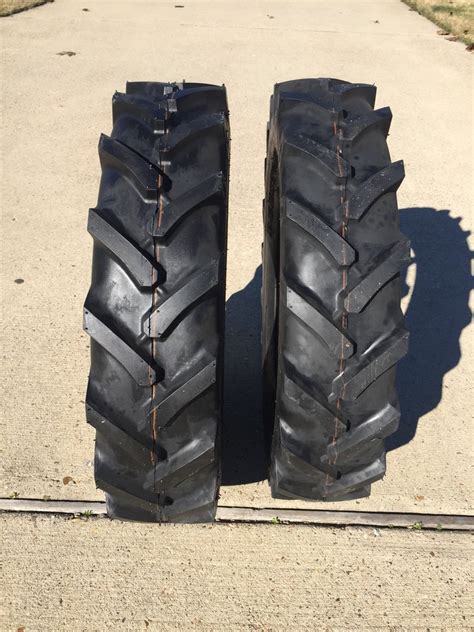 TWO 7-16 7x16 Compact Tractor Farm Tires Heavy Duty AG R-1 SuperLug 6 ...