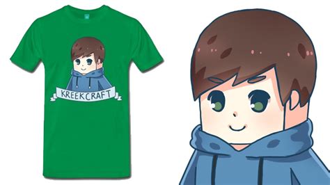 KreekCraft T-Shirts and Merch Now Available! :) - YouTube