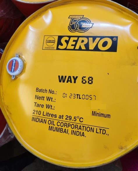 Yellow Liquid Servo Way 68 Lubricant Oil, for Automotive, Packaging Type : Barrel at Rs 135 in ...