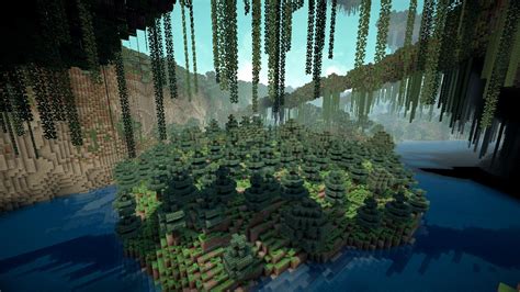 Green Hole | Epic Unique Nature Creative Project 400x400 Minecraft Map