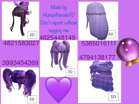 Roblox Hair Promo Codes | Images and Photos finder