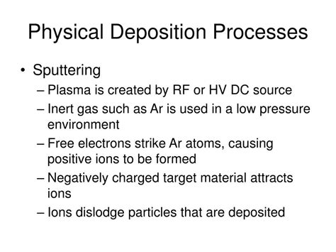 PPT - The Deposition Process PowerPoint Presentation, free download ...