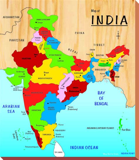 Kinder Creative Map of India - Map of India . shop for Kinder Creative products in India. Toys ...