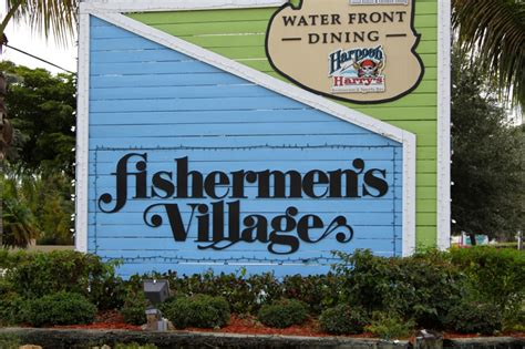 Fishermen’s Village entrance Punta Gorda, Florida - Must Do Visitor Guides