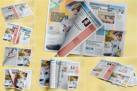 25+ Newspaper Mockup Templates (Free & Pro) | Design Shack