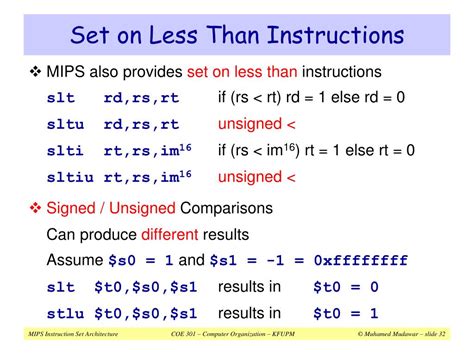 PPT - MIPS Instruction Set Architecture PowerPoint Presentation, free download - ID:5674747