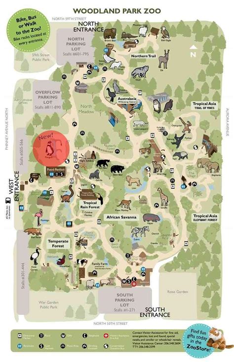 Woodland Park Zoo Map Pdf – The World Map