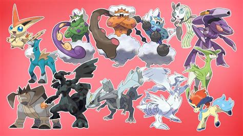 All Mythical & Legendary Pokémon, by Generation (2022)