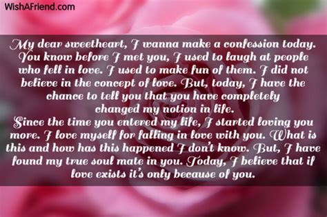 8+ Love Confession Letter - JemaVeronica