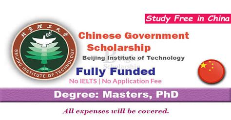 Beijing Institute of Technology Scholarship 2023 in China (Fully Funded)