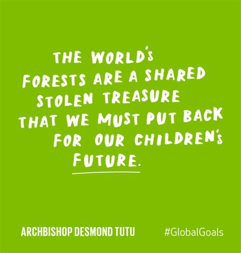 Life on Land Archbishop Desmond Tutu Quote | Tutu quote, Desmond tutu quotes, Goal quotes