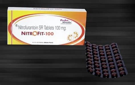 Nitrofurantoin 100 mg (SR), Packaging Type: Blister Pack, Packaging Size: 4*5*10 at Rs 20/box in ...