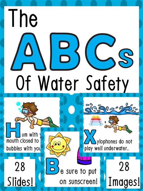 Water Safety Activities For Kindergarten