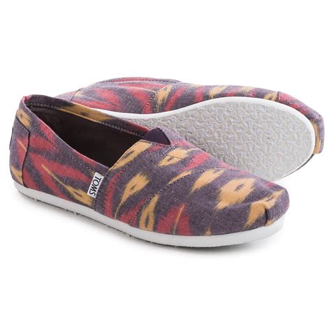 TOMS Canvas Ikat Shoes (For Women)