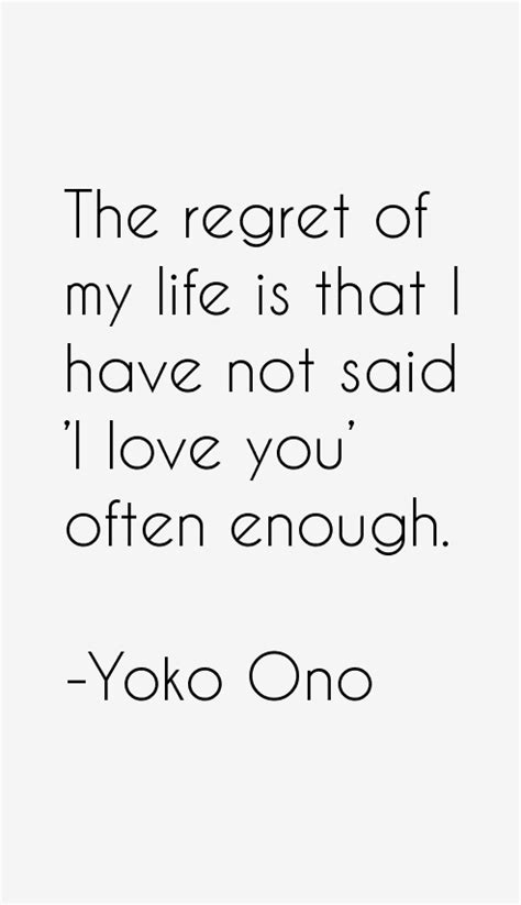 Yoko Ono Quotes & Sayings