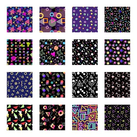 Premium Vector | Colorful backgrounds pattern art