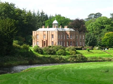 Stay in the impressive Warwick Hall with stunning river views and salmon fishing on the doorstep