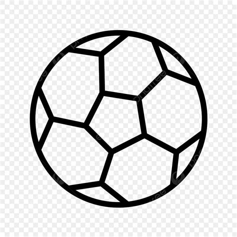 Vector Football Icon, Ball Drawing, Football Icons, Football Clipart PNG and Vector with ...