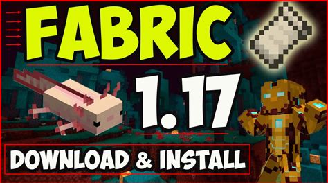 Download FABRIC for Minecraft 1.17