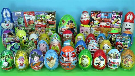 80 Surprise eggs, Маша и Медведь Kinder Surprise Mickey Mouse Disney ...