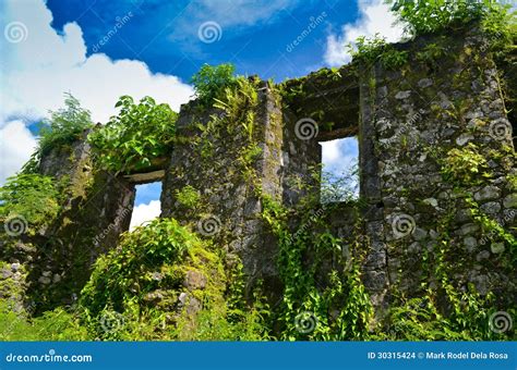 Church Ruins In The Philippines Stock Images - Image: 30315424