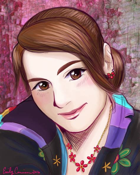 Emily's Anime Portrait Colored by EmilyCammisa on DeviantArt