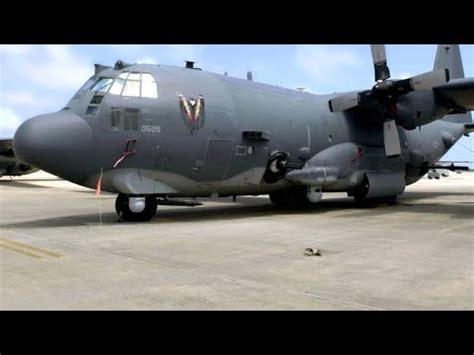 Deadly AC-130 Gunship in Action Firing All Its Cannons - YouTube