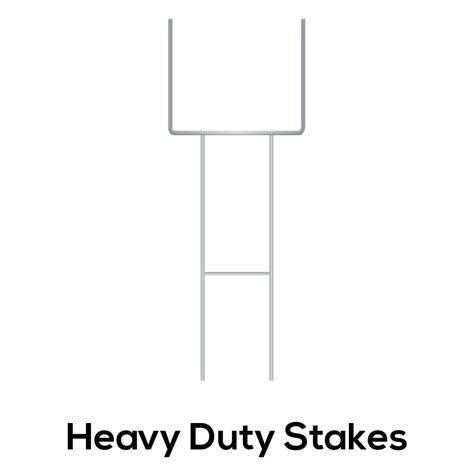 Heavy Duty Yard Sign Stakes - Deadline Signs