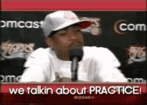 Practice Allen GIF - Practice Allen Iverson - Discover & Share GIFs