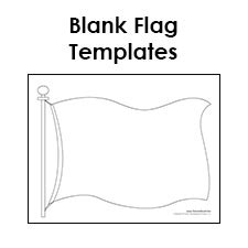 Blank Flag Template Printable | Make Your Own Flag – Tim's Printables