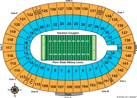 Cotton Bowl Stadium Tickets in Dallas Texas, Cotton Bowl Stadium ...