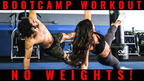 Military Boot Camp Workout at Home (NO Weights!) - YouTube