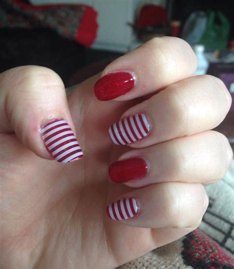 30+ Candy Cane Nail Art Designs, Ideas | Design Trends - Premium PSD, Vector Downloads