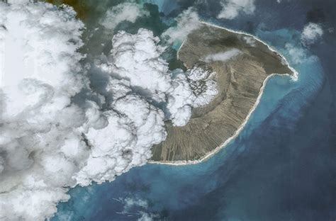 Year on after underwater Tonga volcano eruption, its effects linger ...