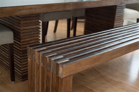 Modern Slat Bench | Ana White