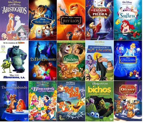 Disney/Pixar Movies - Spanish Covers (Picture Click) Quiz - By MissDianaP