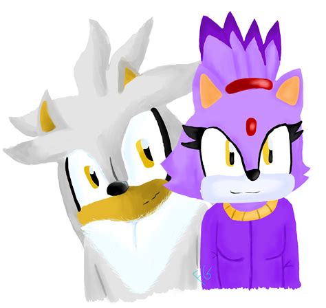 Silver and Blaze by Geekypaws on DeviantArt