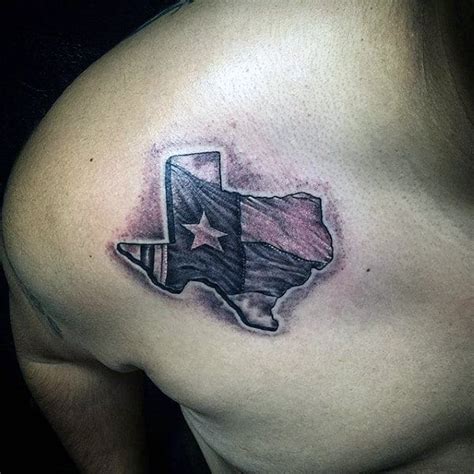 70 Texas Tattoos For Men - Lone Star State Design Ideas