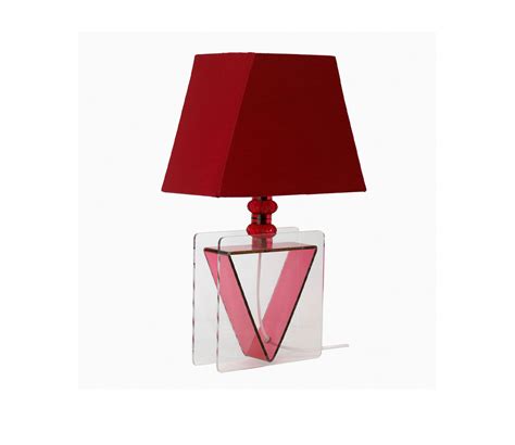 Buy Modern and Contemporary Table Lamps Inverta Lamp (Red) at 24% OFF Online | Wooden Street