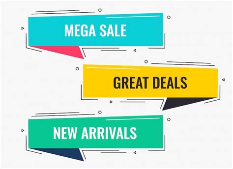 Free Vector | Memphis style flat sale and discount banner design