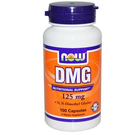 Now Foods, DMG, 125 mg, 100 Capsules Australia | DMG Dimethylglycine – Mega Vitamins